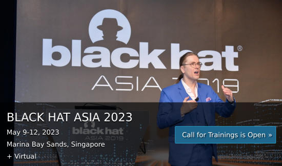 Black Hat Asia 2023 Black Hat Asia 2023
